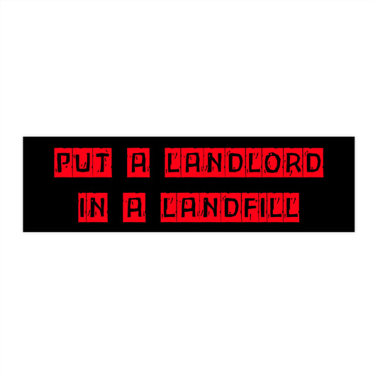 LANDLORD BUMPER STICKER
