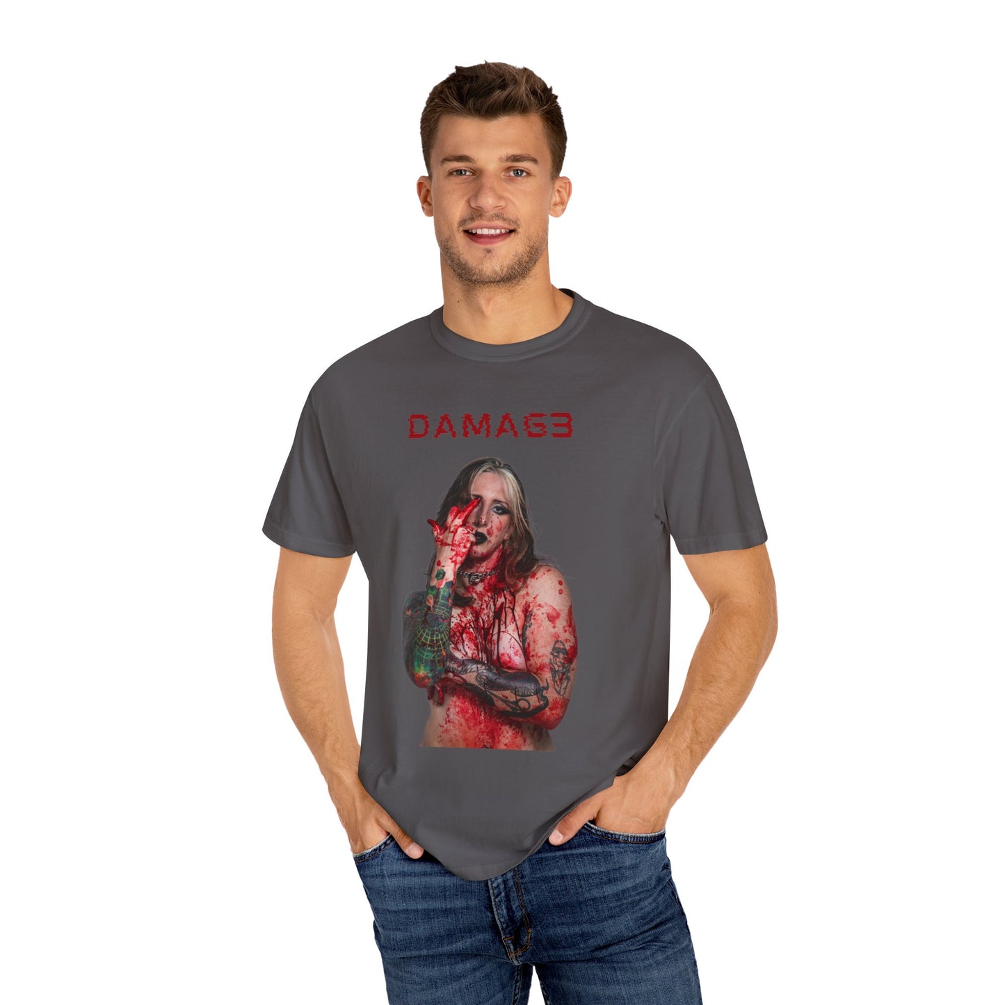 DAMAG3 BLOOD SHIRT