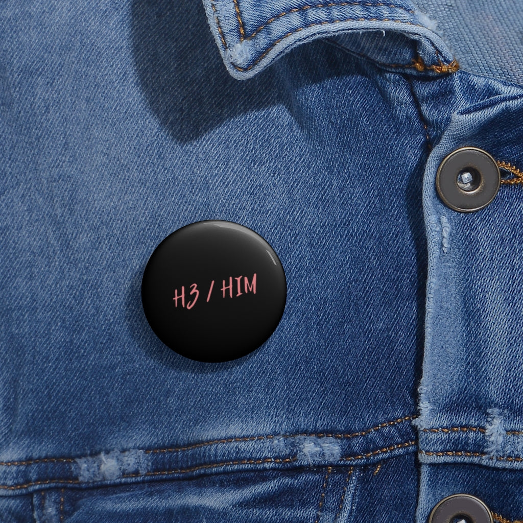 H3/HIM Pronoun Button