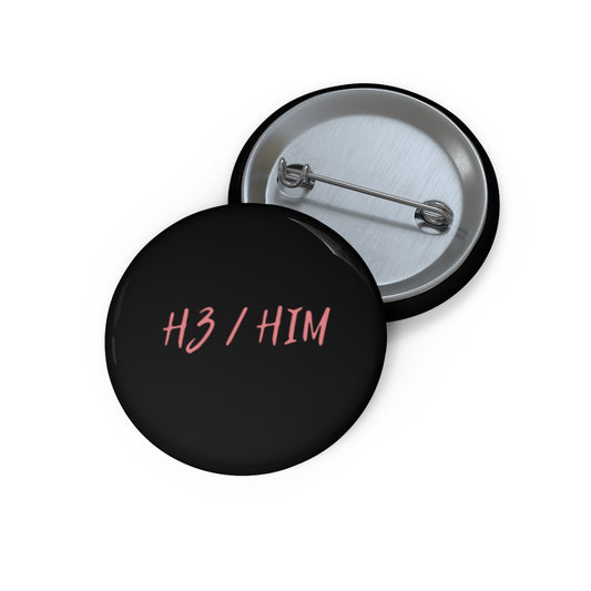 H3/HIM Pronoun Button